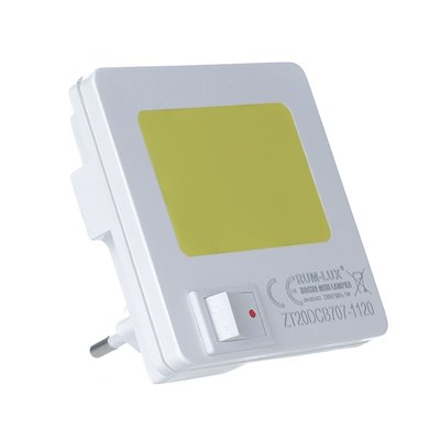 Lampka kwadrat LED żółta LN-03-LED