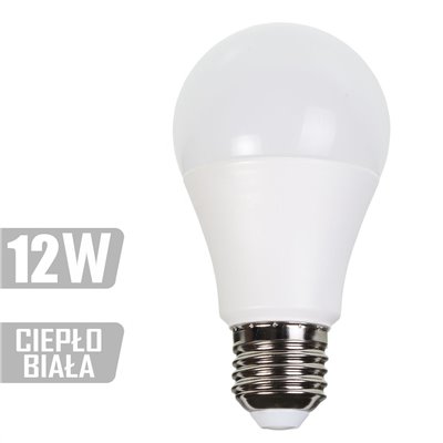 Żarówka LED-A60-12W-E27-WW (CB)
