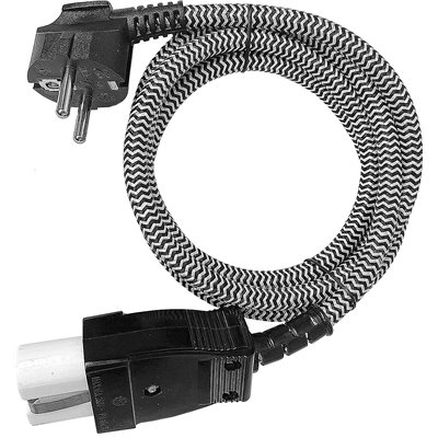 Przewód do prodiża przyłączeniowy w oplocie tekstylnym PGR/1-3-1,8M kabel do opiekacza piecyka