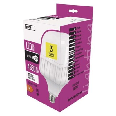 Żarówka LED Classic T140 / E27 / 44,5 W (270 W) / 4 850 lm / neutralna biel