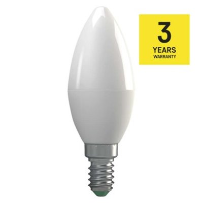 Żarówka LED Classic świeczka / E14 / 4,1 W (32 W) / 350 lm / neutralna biel