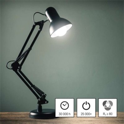 Żarówka LED Classic Mini Globe / E14 / 4,1 W (32 W) / 350 lm / neutralna biel