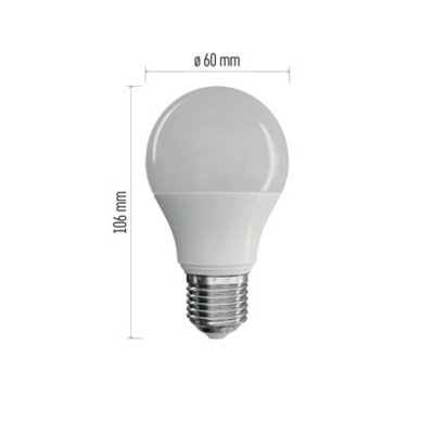 Żarówka LED Classic A60 / E27 / 8,5 W (60 W) / 806 lm / neutralna biel