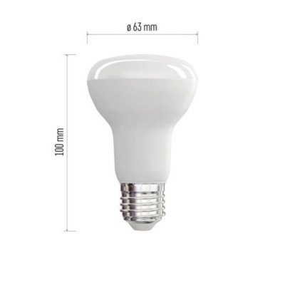 Żarówka LED Classic R63 / E27 / 8,8 W (60 W) / 806 lm / neutralna biel