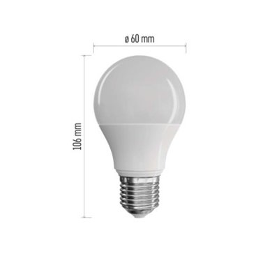 Żarówka LED Classic A60 / E27 / 8,5 W (60 W) / 806 lm / neutralna biel