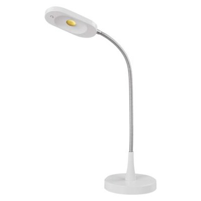 Lampa biurkowa LED white & home biała