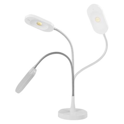 Lampa biurkowa LED white & home biała