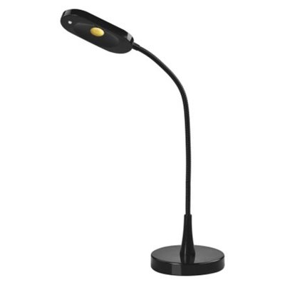 Lampa biurkowa LED black & home czarna