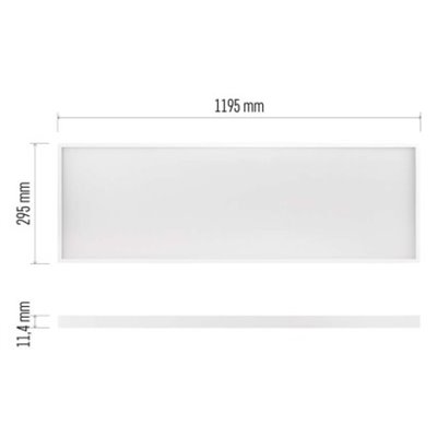 Panel LED PROXO 30×120 40W IP20 UGR neutralna biel