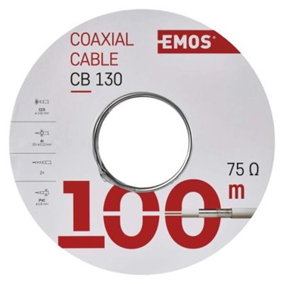 Kabel koncentryczny CB130, 100m