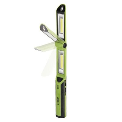 Lampa warsztatowa 2× 3W LED COB + 1W, powerbank, ładowalna