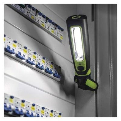 Lampa warsztatowa 3W COB + 1W LED 470 lm, 1800mAh, ładowalna