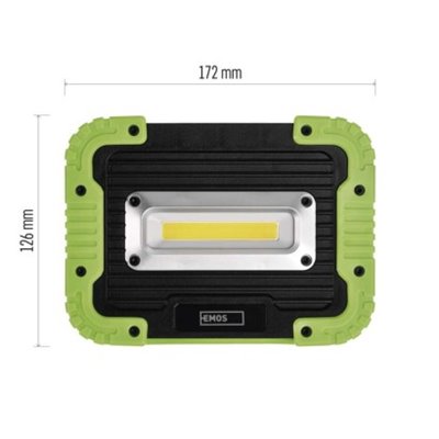 Naświetlacz LED 5W COB, 600lm powerbank 3000 mAh ładowalny