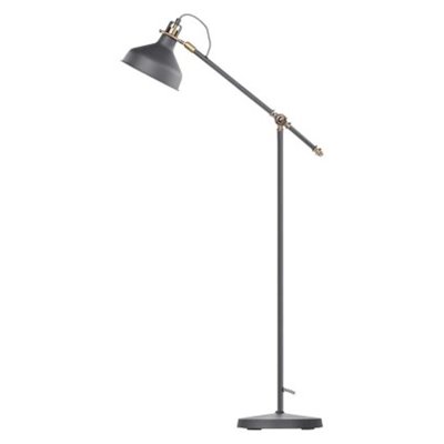 Lampa podłogowa E27 ARTHUR 150 cm ciemno szary