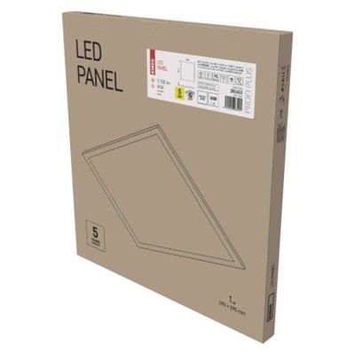 Panel LED PROXO 60×60 40W IP20 UGR, CRI95 neutralna biel