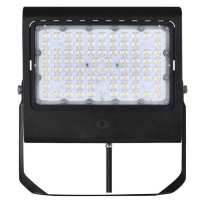 Naświetlacz LED AGENO 100W czarny neutralna biel