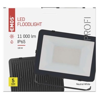 Naświetlacz LED INOVO 100W neutralna biel