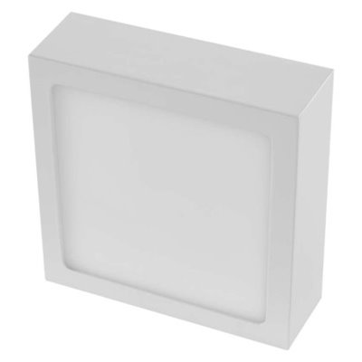 Panel LED natynkowy NEXXO, kwadrat, bialy, 7,6W, CCT