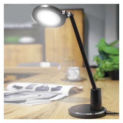 Lampa biurkowa LED WESLEY czarna