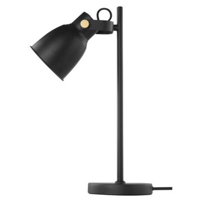 Lampa biurkowa E27 JULIAN 46 cm czarna