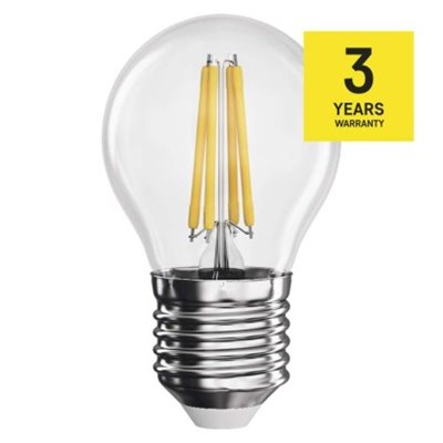 Żarówka LED Filament Mini Globe / E27 / 6 W (60 W) / 810 lm / ciepła biel