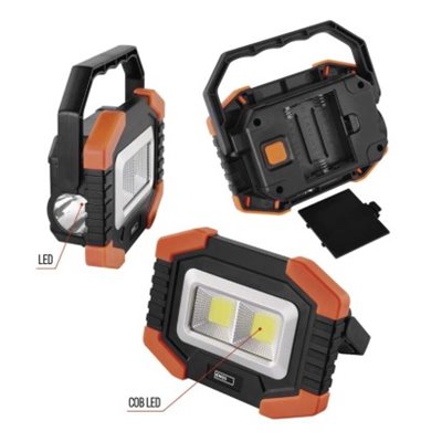 Latarka LED COB 350 lm 3× AA