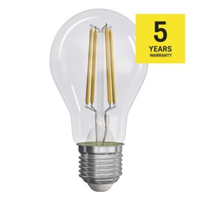 Żarówka LED Filament A60 / E27 / 3,8 W (60 W) / 806 lm / neutralna biel