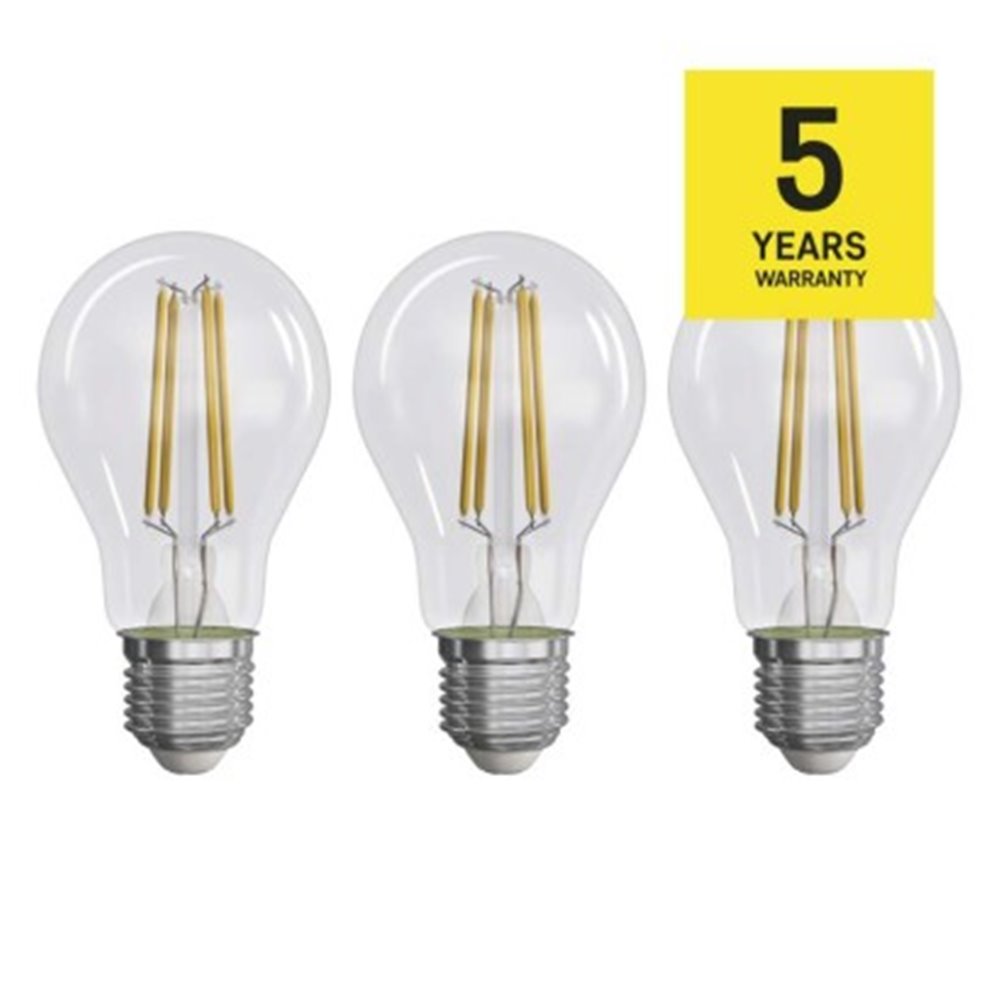 Żarówka LED Filament A60 / E27 / 5 W (75 W) / 1 060 lm / ciepła biel