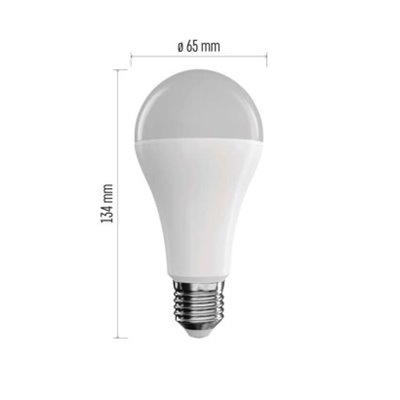 GoSmart Żarówka LED A65 / E27 / 14 W (94 W) / 1 400 lm / RGB / ściemnialna / Zigbee