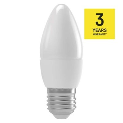 Żarówka LED Classic świeczka / E27 / 4,9 W (40 W) / 470 lm / neutralna biel