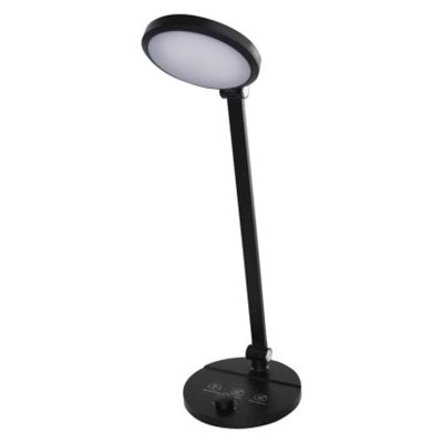 Lampa biurkowa LED CHARLES czarna