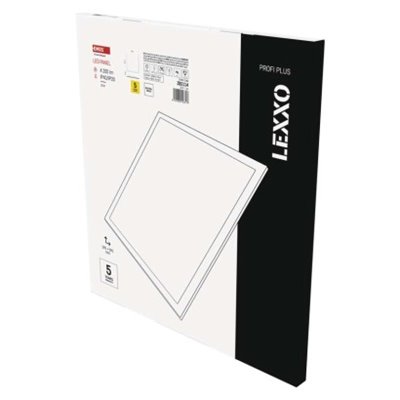 Panel LED LEXXO backlit 60×60 30W IP40/IP20 neutralna biel