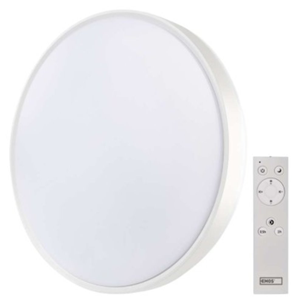 Oprawa LED LIVI 40 cm, 30 W, ciepła-zimna biel, ściemnialna, z pilotem