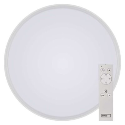 Oprawa LED LIVI 40 cm, 30 W, ciepła-zimna biel, ściemnialna, z pilotem