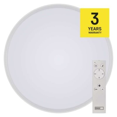 Oprawa LED LIVI 40 cm, 30 W, ciepła-zimna biel, ściemnialna, z pilotem