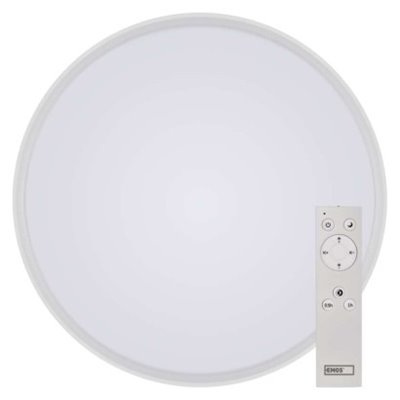 Oprawa LED LIVI 50 cm, 45 W, ciepła-zimna biel, ściemnialna, z pilotem