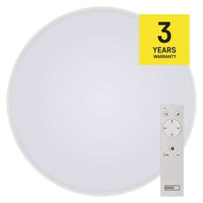 Oprawa LED LIVI 50 cm, 45 W, ciepła-zimna biel, ściemnialna, z pilotem