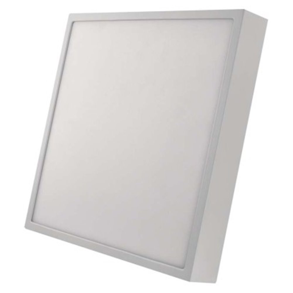 Panel LED natynkowy NEXXO, kwadrat, bialy, 28,5W,Neutralna biel