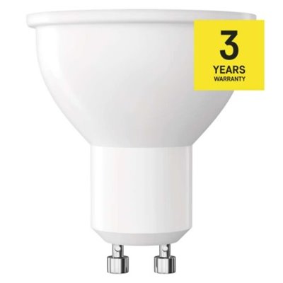 Żarówka LED Classic MR16 / GU10 / 7 W (60 W) / 800 lm / neutralna biel/ ściemnialna 3x