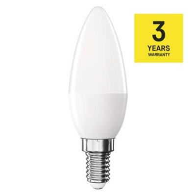 Żarówka LED Classic świeczka  / E14 / 2,5 W (32 W) / 350 lm / 350 lm / Zimna biel