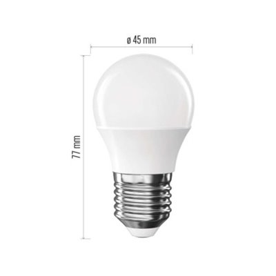 Żarówka LED Classic Mini Globe / E27 / 2,5 W (32 W) / 350 lm / 350 lm / Ciepła biel