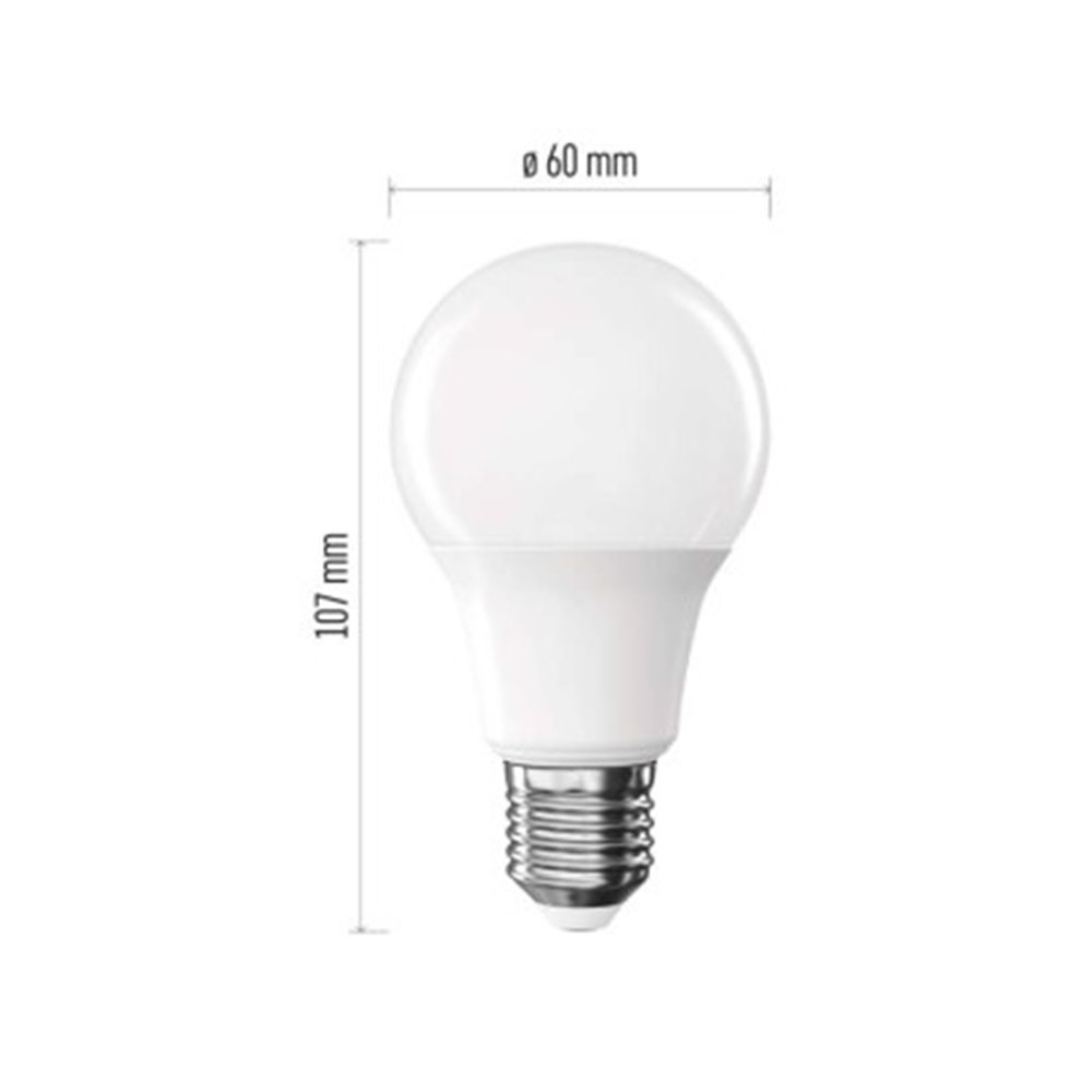 Żarówka LED Classic A60 / E27 / 7 W (60 W) / 806 lm / Neutralna biel